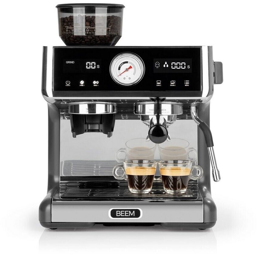 اسپرسو ساز بیم آلمان - مدل Beem Espresso Grind Expert ظرفیت 2.8 لیتر - دارای آسیاب قهوه داخلی و طراحی مدرن